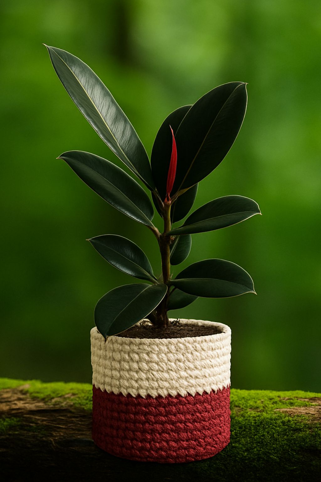 Black Rubber Plant Natural Nursery