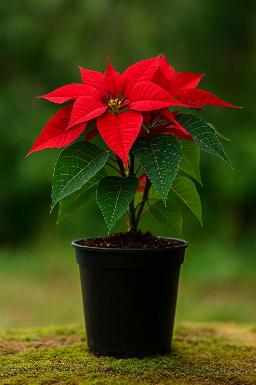 Poinsettia Plant Natural Nursery